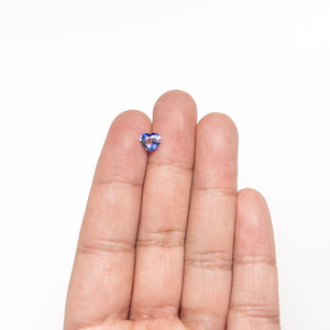 1.17ct 6.09x6.83x3.75mm Heart Brilliant Parti Sapphire.26407-01