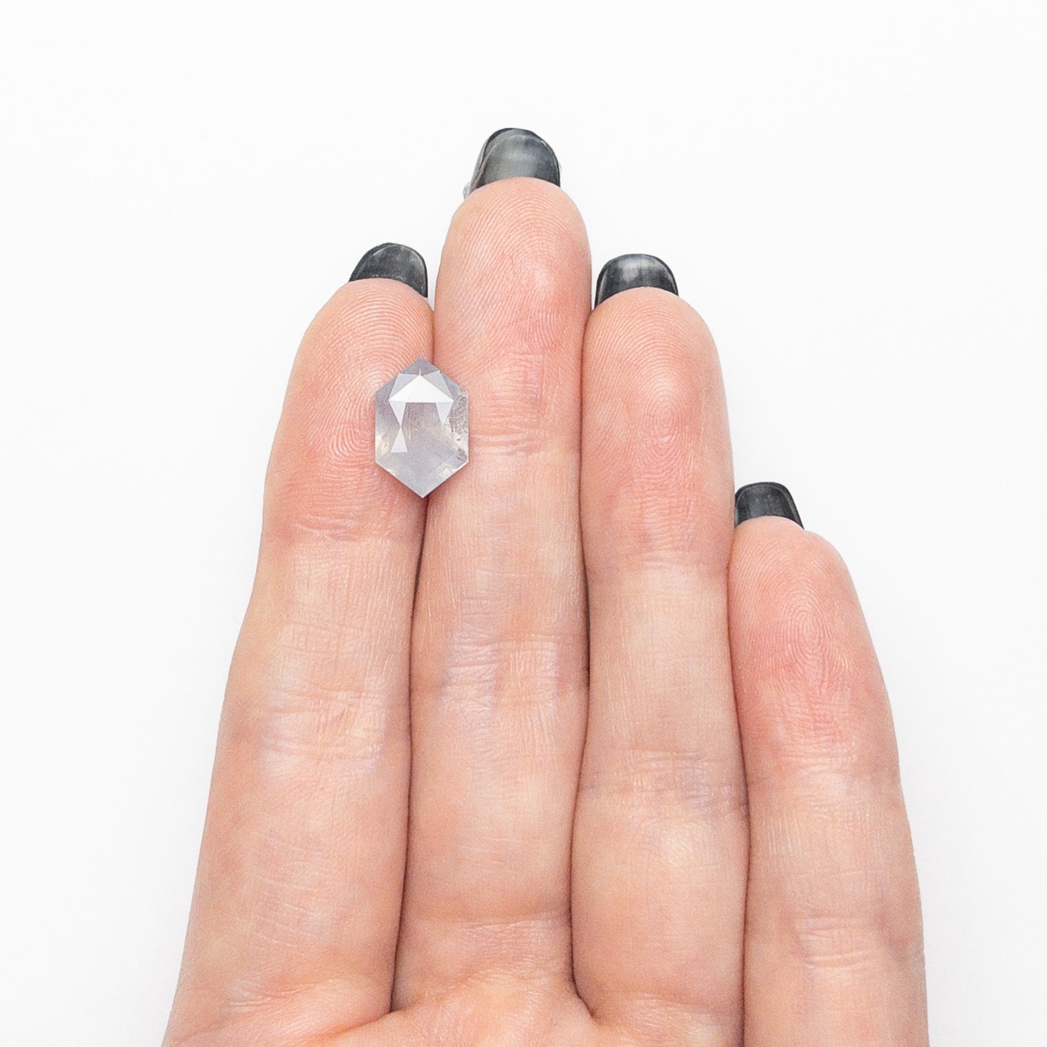 4.03ct 12.14x8.03x5.10mm Hexagon Brilliant Sapphire 26440-01