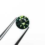 Load image into Gallery viewer, 0.86ct 5.93x5.89x3.56mm Round Brilliant Sapphire 26492-01

