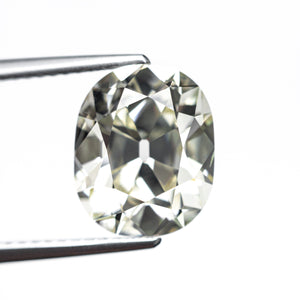4.25ct 10.85x8.85x6.14mm GIA SI1 O-P Antique Old Mine Cut 26550-01