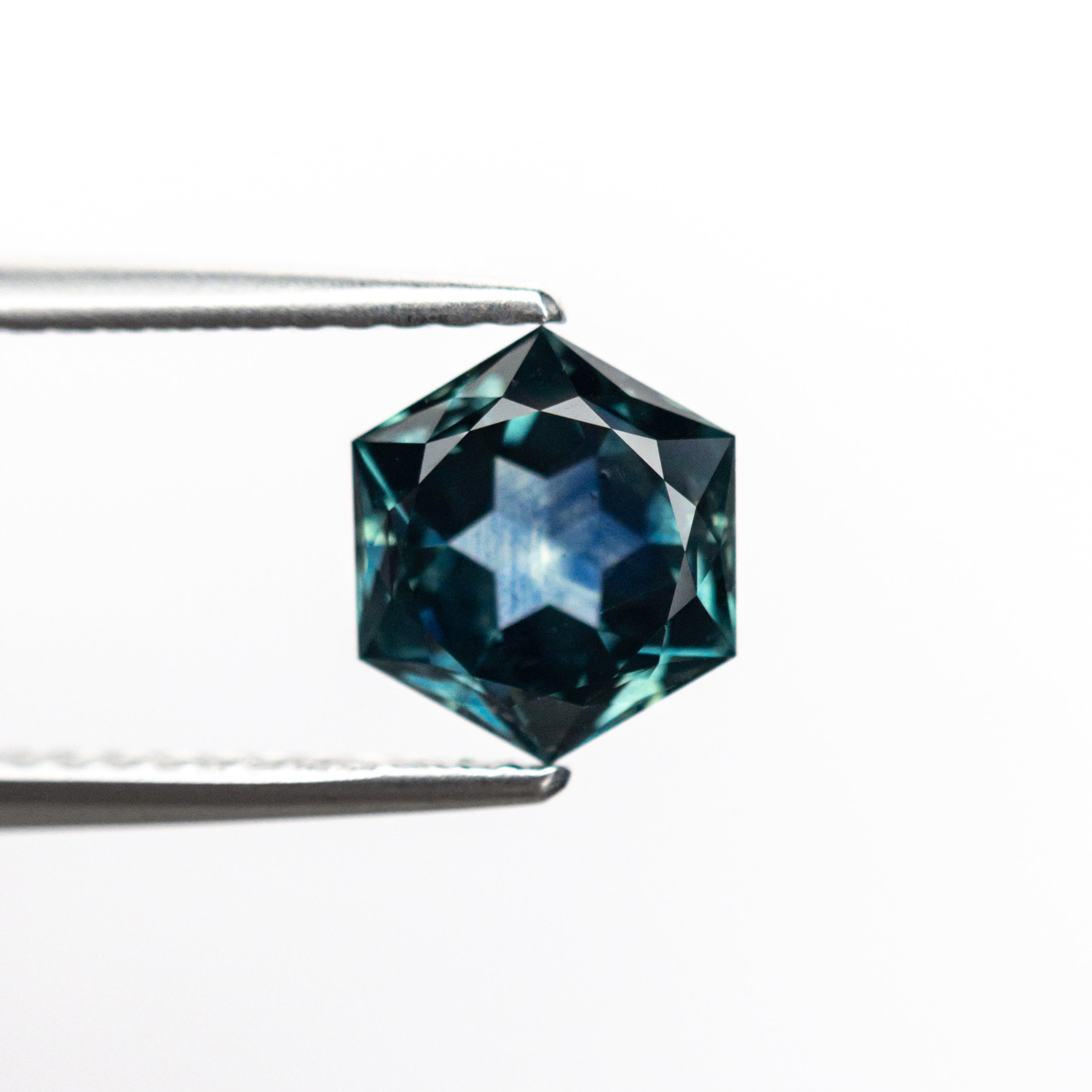 1.74ct 7.68x6.66x4.03mm Hexagon Brilliant Sapphire 26555-02