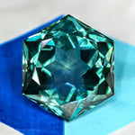 Load image into Gallery viewer, 1.74ct 7.68x6.66x4.03mm Hexagon Brilliant Sapphire 26555-02
