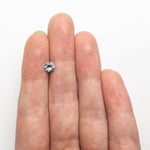 Load image into Gallery viewer, 0.57ct 5.08x5.04x2.97mm Round Brilliant Sapphire 26556-28
