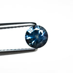 Load image into Gallery viewer, 1.27cttw 2pc 5.10x5.08x3.12mm 5.33x5.32x3.54mm Round Brilliant Sapphire Matching Pair 26556-37
