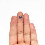 Load image into Gallery viewer, 1.16ct 8.06x6.61x2.45mm Oval Rosecut Sapphire 26584-01
