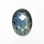 Load image into Gallery viewer, 1.74ct 10.22x7.78x2.25mm Oval Rosecut Sapphire 26587-01
