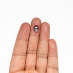 Load image into Gallery viewer, 1.74ct 10.22x7.78x2.25mm Oval Rosecut Sapphire 26587-01
