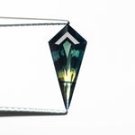 Load image into Gallery viewer, 1.11ct 12.29x5.60x3.17mm Kite Step Cut Sapphire 26633-01
