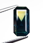 Load image into Gallery viewer, 3.11ct 11.33x6.15x4.75mm Cut Corner Rectangle Step Cut Sapphire 26723-01
