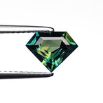 Load image into Gallery viewer, 1.30ct 6.72x8.55x3.80mm Shield Step Cut Sapphire 26724-01
