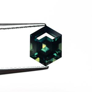 1.84ct 8.45x6.62x4.46mm Hexagon Step Cut Sapphire 26728-03