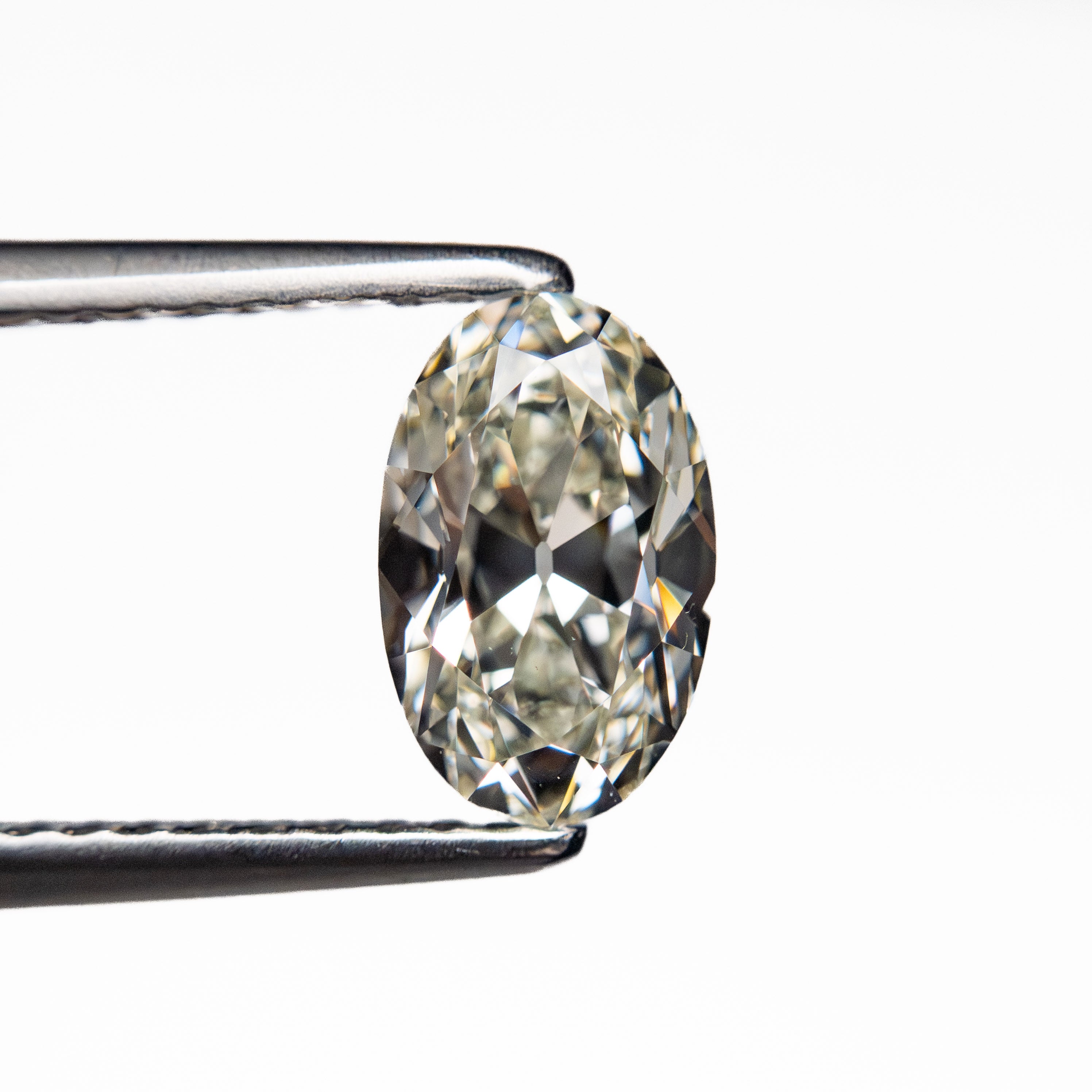 1.09ct 8.15x5.18x3.67mm GIA VVS1 J Modern Antique Oval Brilliant 26747-01