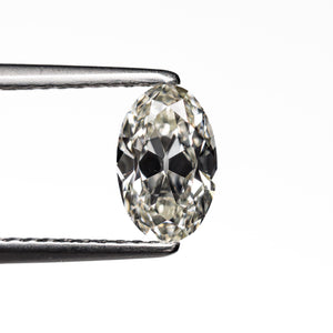 1.02ct 7.98x5.06x3.35mm GIA VVS2 J Modern Antique Oval Brilliant 26747-02