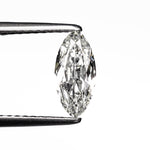 Load image into Gallery viewer, 0.72ct 9.48x4.47x2.33mm VS2 H Moval Brilliant 26754-01
