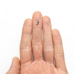 Load image into Gallery viewer, 0.66ct 8.38x4.84x2.23mm Crescent Moon Rosecut 26800-01
