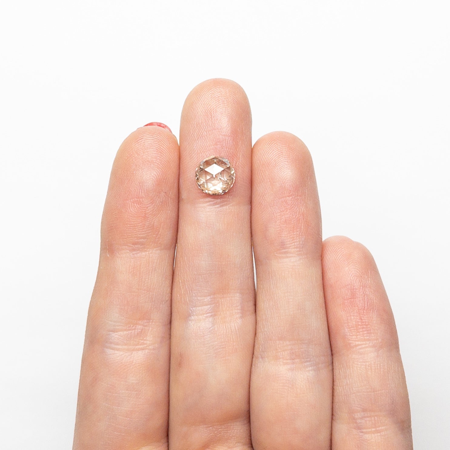 1.60ct 7.35x7.27x3.59mm I1 S-T Round Rosecut 🇨🇦 26815-01