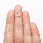 Load image into Gallery viewer, 1.01ct 7.37x5.02x3.15mm Oval Rosecut 🇨🇦 26883-01
