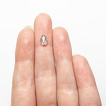 Load image into Gallery viewer, 0.96ct 8.19x5.12x2.78mm Pear Rosecut 🇨🇦 26890-01
