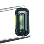 Load image into Gallery viewer, 3.73ct 11.89x6.14x4.89mm Cut Corner Rectangle Step Cut Sapphire 27306-01

