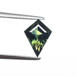 Load image into Gallery viewer, 1.24ct 9.52x6.20x3.61mm Kite Step Cut Sapphire 27326-02
