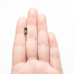 Load image into Gallery viewer, 1.42ct 9.72x3.88x3.62mm Rectangle Step Cut Sapphire 27330-01
