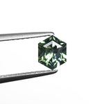 Load image into Gallery viewer, 0.72ct 6.26x5.07x3.10mm Hexagon Step Cut Sapphire 27336-07
