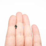 Load image into Gallery viewer, 0.70ct 8.41x5.25x3.13mm Kite Step Cut Sapphire 27336-18
