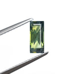 Load image into Gallery viewer, 0.82ct 7.9x3.54x2.82mm Rectangle Step Cut Sapphire 27336-42
