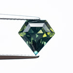 Load image into Gallery viewer, 2.99ct 8.66x9.11x6.03mm Shield Step Cut Sapphire 27351-01
