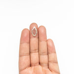 Load image into Gallery viewer, 5.02ct 17.21x9.63x3.10mm I2 O-P Geo Shield Portrait Cut 27411-01

