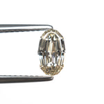 Load image into Gallery viewer, 0.70ct 7.61x4.49x2.46mm VS2 O-P Geo Oval Step Cut 🇿🇦 27526-01
