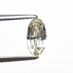 Load image into Gallery viewer, 0.80ct 8.85x4.60x2.36mm SI2 Q-R Geo Oval Step Cut 🇿🇦 27526-02
