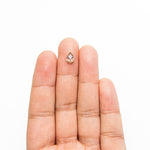 Load image into Gallery viewer, 0.82ct 7.90x5.47x2.46mm Pear Rosecut 27537-19
