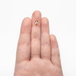 Load image into Gallery viewer, 0.59ct 7.54x4.84x2.54mm Shield Rosecut 27537-41
