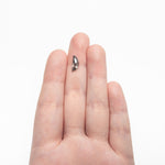 Load image into Gallery viewer, 1.46ct 11.89x4.58x3.06mm Half Moon Rosecut 27545-04

