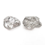 Load image into Gallery viewer, 2.55cttw 2pc 7.93x6.39x3.01mm 8.60x6.19x2.94mm Polished Raw Diamond Matching Pair 🇨🇦 27698-01
