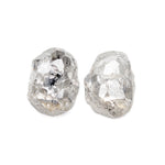 Load image into Gallery viewer, 2.64cttw 2pc 8.43x6.30x2.70mm 8.28x6.45x2.69mm Polished Raw Diamond Matching Pair 🇨🇦 27704-01

