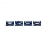 Load image into Gallery viewer, 1.84cttw 4pc 5.5x3.5mm Cut Corner Rectangle Step Cut Sapphires 27723-01
