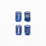 Load image into Gallery viewer, 1.20cttw 4pc 5x3mm Cut Corner Rectangle Step Cut Sapphires 27729-01
