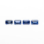 Load image into Gallery viewer, 1.20cttw 4pc 5x3mm Cut Corner Rectangle Step Cut Sapphires 27729-01
