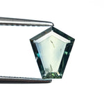 Load image into Gallery viewer, 1.04ct 8.63x7.51x1.66mm Shield Portrait Cut Sapphire 27730-04
