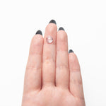 Load image into Gallery viewer, 1.21ct 8.02x8.00x2.14mm Round Rosecut Sapphire 27743-01
