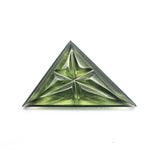 Load image into Gallery viewer, 1.33ct 7.38x12.60x1.96mm Triangle Fantasy Cut Sapphire 27762-04
