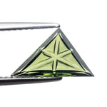 Load image into Gallery viewer, 1.33ct 7.38x12.60x1.96mm Triangle Fantasy Cut Sapphire 27762-04
