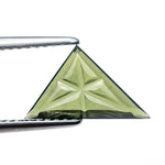 Load image into Gallery viewer, 1.33ct 7.38x12.60x1.96mm Triangle Fantasy Cut Sapphire 27762-04
