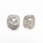 Load image into Gallery viewer, 2.93cttw 2pc 7.62x6.84x3.59mm 7.44x6.37x2.96mm Polished Raw Diamond Matching Pair 🇨🇦 27969-01
