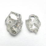 Load image into Gallery viewer, 3.24cttw 2pc 9.35x7.33x3.75mm 8.11x5.86x2.38mm Polished Raw Diamond Matching Pair 🇨🇦 27980-01
