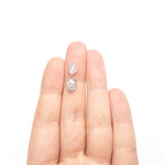 Load image into Gallery viewer, 3.24cttw 2pc 9.35x7.33x3.75mm 8.11x5.86x2.38mm Polished Raw Diamond Matching Pair 🇨🇦 27980-01
