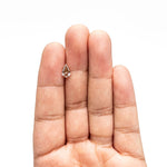Load image into Gallery viewer, 1.09ct 8.76x5.28x3.48mm VS2 Fancy Deep Orangey Brown Geo Pear Step Cut 28050-01
