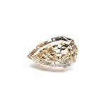 Load image into Gallery viewer, 1.05ct 8.25x5.15x3.51mm VS2 Fancy Yellowish Brown Geo Pear Step Cut 28055-01
